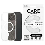 CARE af PanzerGlass Flagship Star Lit Case iPhone 16 Pro 6.3" hvid/hvid MagSafe 1342
