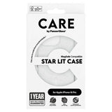 CARE af PanzerGlass Flagship Star Lit Case iPhone 16 Pro 6.3" hvid/hvid MagSafe 1342