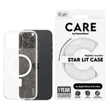 CARE af PanzerGlass Flagship Star Lit Case iPhone 16 Pro Max 6.9" hvid/hvid MagSafe 1344