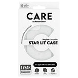 CARE af PanzerGlass Flagship Star Lit Case iPhone 16 Pro Max 6.9" hvid/hvid MagSafe 1344