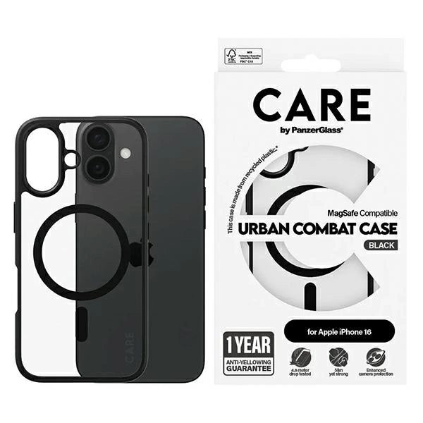 CARE af PanzerGlass Flagship Urban Case iPhone 16 6.1" MagSafe 1357