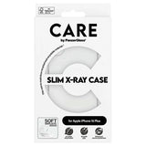 CARE af PanzerGlass X-Ray Soft Basic Case iPhone 16 Plus 6.7" gennemsigtig 1443