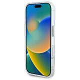 Karl Lagerfeld IML Metal Choupette Head MagSafe iPhone 16 Case - White