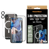 PanzerGlass Bundle 3in1 iPhone 16 Plus 6.7" D3O Hardkasse + Skærmbeskytter UWF + Lens B1293+2863+1283