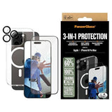 PanzerGlass Bundle 3in1 iPhone 16 Pro Max 6.9" D3O Hardkasse + Skærmbeskytter UWF + Lens B1294+2864+1284
