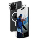 PanzerGlass Bundle 3in1 iPhone 16 Pro Max 6.9" D3O Hardkasse + Skærmbeskytter UWF + Lens B1294+2864+1284
