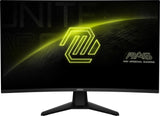 MSI MAG 32C6X computerskærm 80 cm (31.5") 1920 x 1080 pixel Fuld HD Sort