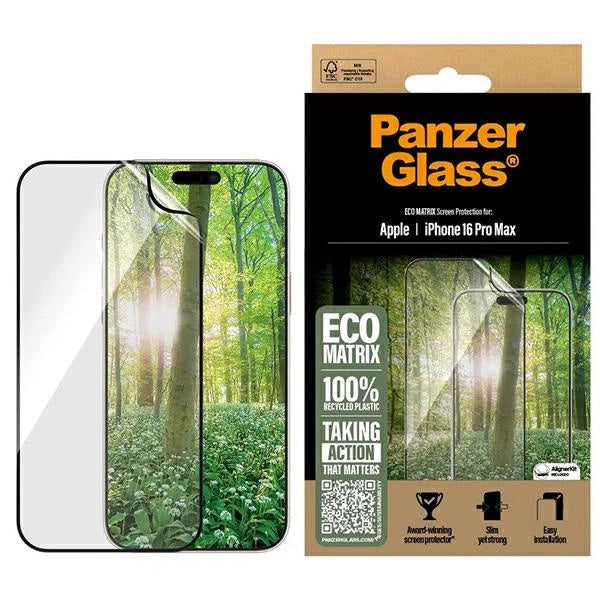 PanzerGlass MATRIX skærmbeskytter iPhone 16 Pro Max 6.9" Ultra-Wide Fit 2872