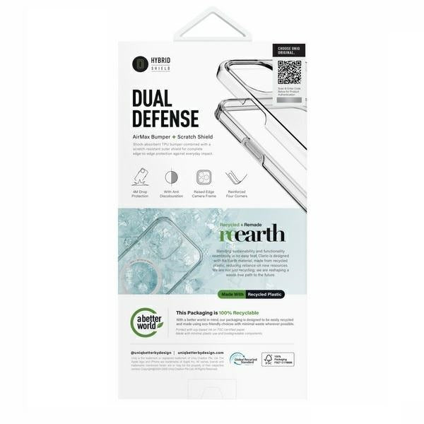 Uniq case Clario iPhone 16 Pro Max 6.9" Magclick opladning røg