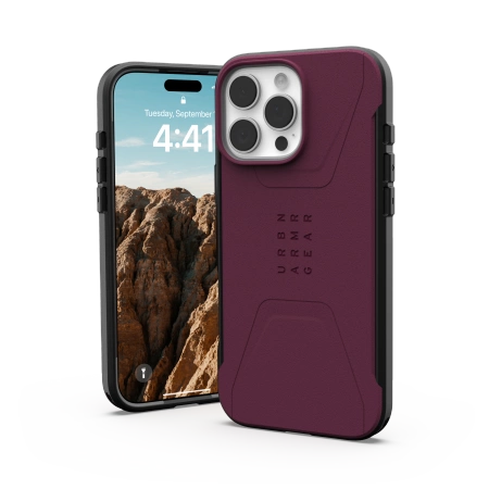 UAG Civilian Magsafe iPhone 16 Pro Max Case - rød