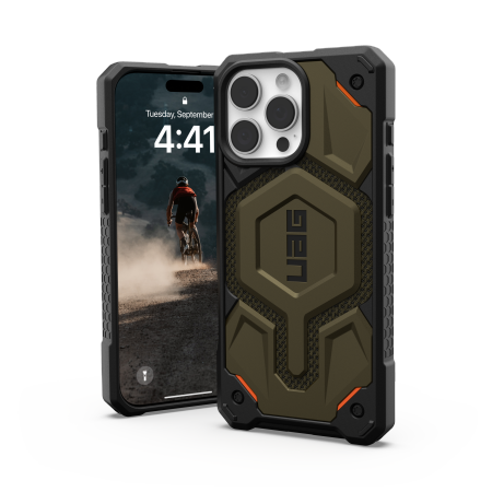 UAG Monarch Pro Case med MagSafe til iPhone 16 Pro Max - Grøn