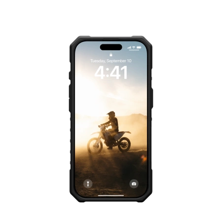 UAG Pathfinder Clear Magsafe iPhone 16 Pro Case - gennemsigtigt