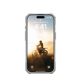 UAG Pathfinder Clear Magsafe iPhone 16 Pro Case Kompatibel med MagSafe - Grøn