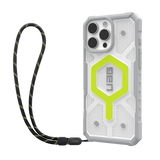 UAG Pathfinder Clear Magsafe Bundle Case med Lanyard til iPhone 16 Pro Max - Grøn