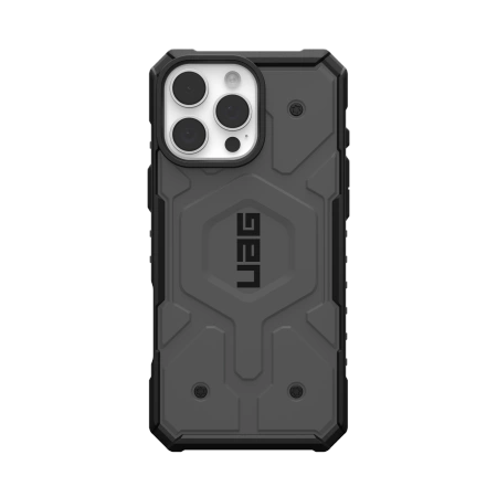 UAG Pathfinder Magsafe-fodral til iPhone 16 Pro Max - sølv