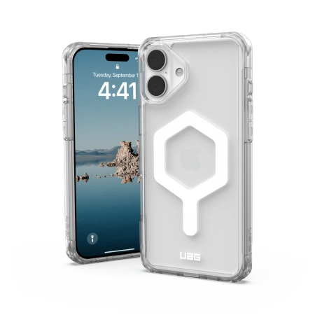 UAG Plyo Magsafe iPhone 16 Plus Case - hvid