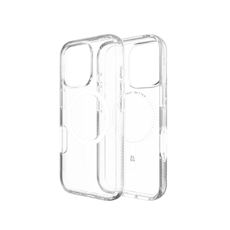 ZAGG Crystal Palace Snap Case med MagSafe til iPhone 16 Pro - klar