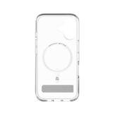 ZAGG Crystal Palace Snap Kickstand MagSafe Case til iPhone 16 - Klar