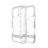 ZAGG Crystal Palace Snap Kickstand MagSafe Case med stativ til iPhone 16 Pro Max - Klar