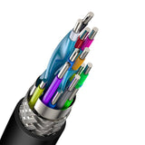 Baseus Cafule 4KHDMI Mand til 4KHDMI Mand Adapter Kabel 5m Sort