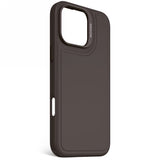 Dekoderet Anti-mikrobiel Silicone Stacks Backcover Case med MagSafe til iPhone 16 Pro Max - sort