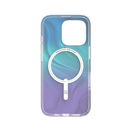 ZAGG Milan Snap Case med MagSafe til iPhone 16 Pro - Blå