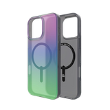 ZAGG Milan Snap Case med MagSafe til iPhone 16 Pro Max - Grøn/lila