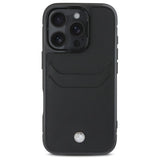 BMW Sign Leather Cardslot Case for iPhone 16 Pro Max - Black