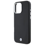 BMW Sign Full Wrapped Metal MagSafe Case til iPhone 16 Pro Max - sort