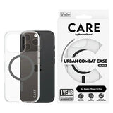 CARE af PanzerGlass Flagship Case iPhone 16 Pro 6.3 sort/sort MagSafe 1346