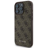 Guess 4G Classic iPhone 16 Pro Max-hylster - Brunt