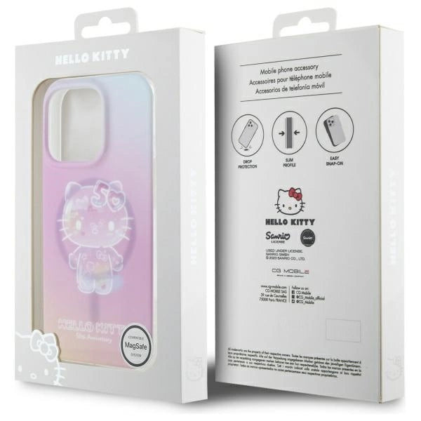 Hello Kitty IML 50th Anniversary Magsafe Case for iPhone 16 Pro Max - Pink