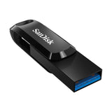 SanDisk Ultra Dual Drive Go 1TB USB 3.2 Gen 1 / USB-C USB stick Sort