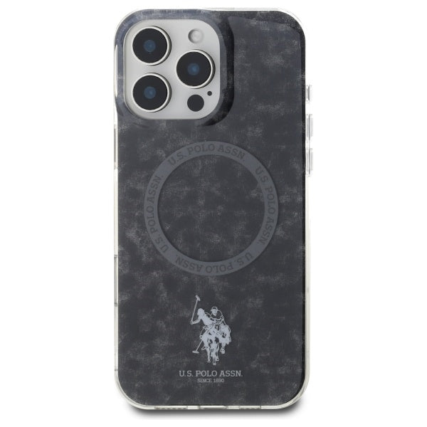 US Polo IML Ring MagSafe iPhone 16 Pro Case - sort