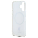US Polo IML Ring MagSafe iPhone 16 Case - hvid