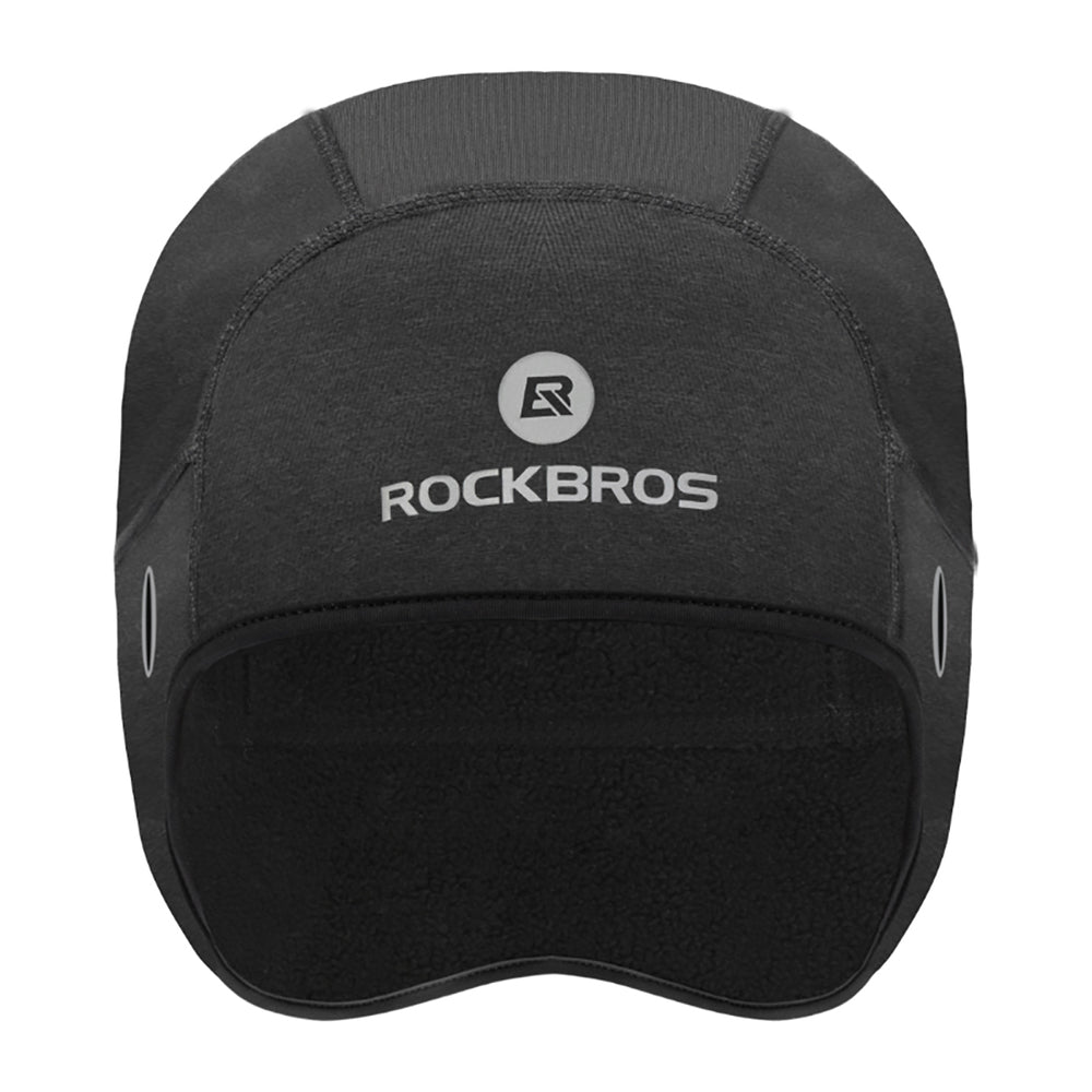 Rockbros Dala vintercykelhjelm med glashuller - grå