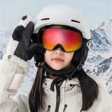 Qunature Sorte Skibriller Børn (Størrelse M/L) - Sort