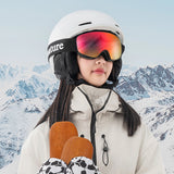 Qunature Sorte Skibriller Børn (Størrelse M/L) - Sort
