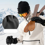 Qunature Finger Style Skihandsker Størrelse L - Sort
