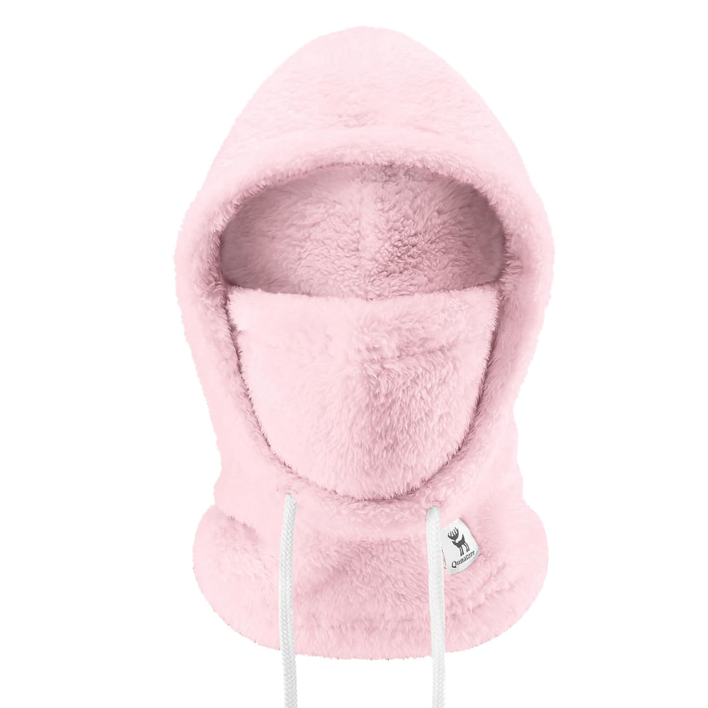 Qunature Arctic Velvet Ski Balaclava størrelse L - Pink