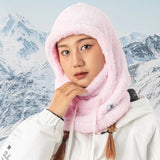Qunature Arctic Velvet Ski Balaclava størrelse L - Pink