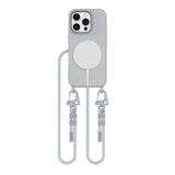 Tech-Protect MagNecklace MagSafe Case med Lanyard til iPhone 16 Pro - Grå