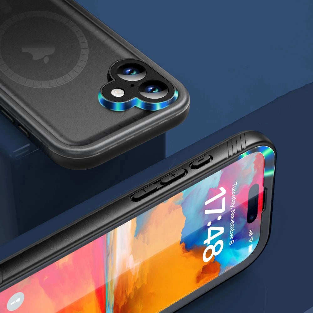Tech-Protect ShellBox MagSafe IP68 Case til iPhone 16 - sort