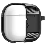 Spigen Rugged Armor Case til AirPods 4 - sort