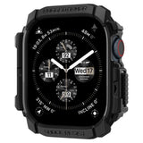 Spigen Rugged Armor Case for Apple Watch 10 (42mm) - Black