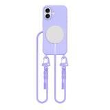 Tech-Protect MagNecklace MagSafe Case med Lanyard til iPhone 16 - lilla