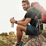 Tech-Protect Delta Pro læderrem til Samsung Galaxy Watch Ultra (47mm) - sort