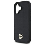 DKNY Repeat Pattern Stack Logo MagSafe iPhone 16 Case - sort