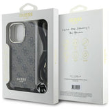 Guess Crossbody Cord 4G Print Case for iPhone 16 Pro Max - Brown