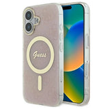 Guess IML 4G MagSafe iPhone 16 Plus-kasse - Pink